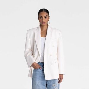 Elegant Women's Blazer Target KBB by KAHLANA Women's 'The David
Blazer' - Cream